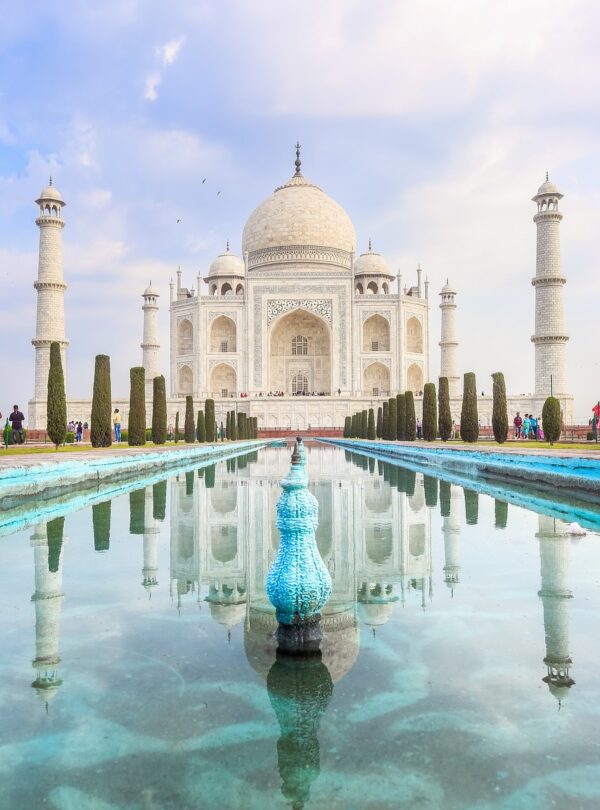 taj mahal, building, architecture